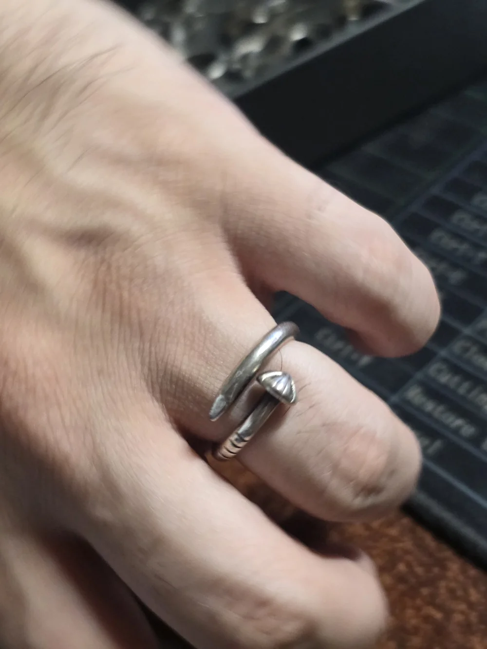 Sterling Silver Double-Band Ring